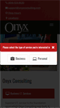 Mobile Screenshot of onyxconsulting.us
